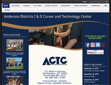 Tablet Screenshot of andersonctc.org